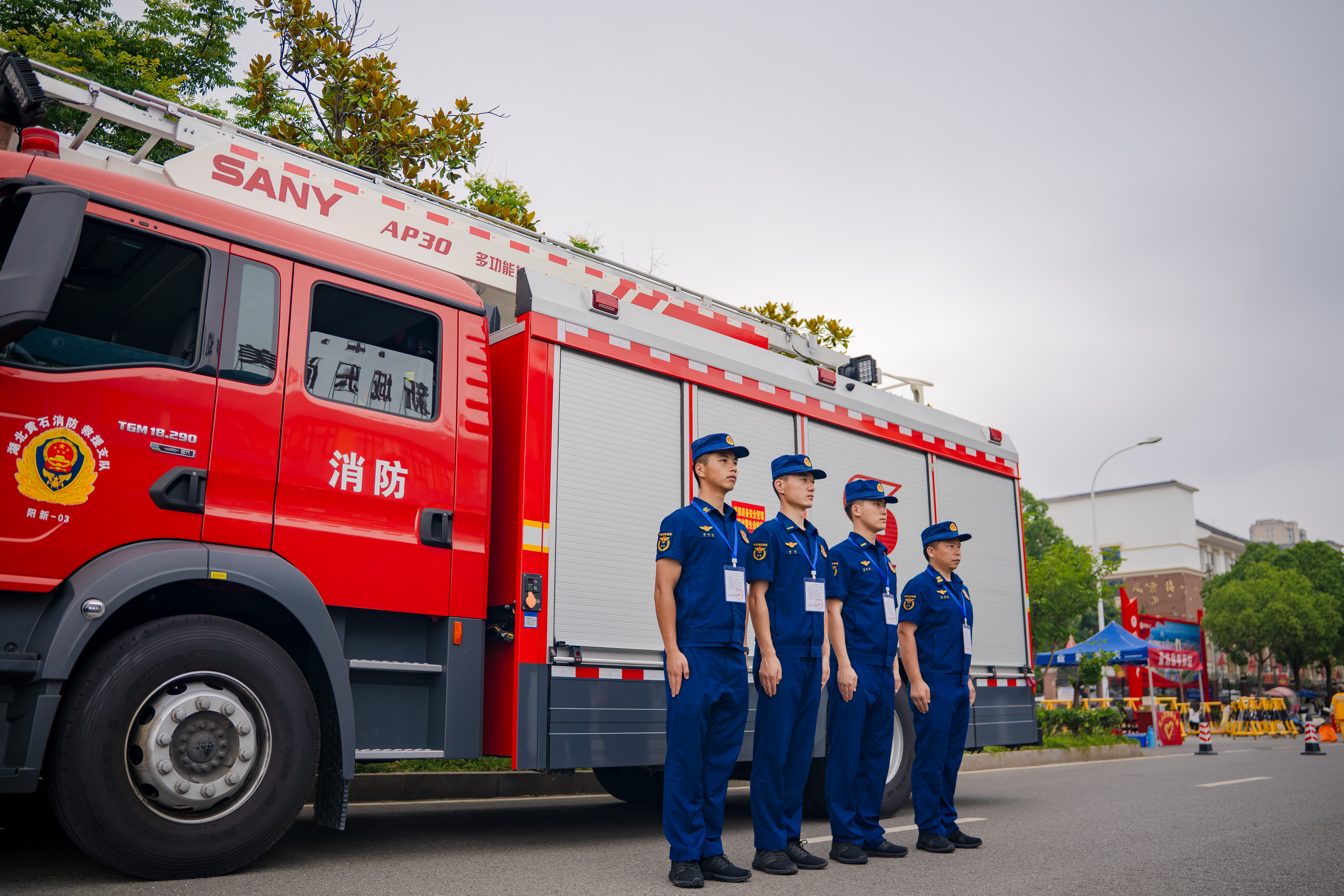 阳新县应急管理局全力护航2026年高考执勤工作拍摄——长征传媒-湖北长征传媒有限公司