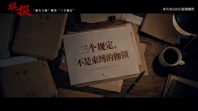 【长征传媒制作】原创AIGC短片:填报—— “通天人脉”败给“三个规定”-湖北长征传媒有限公司